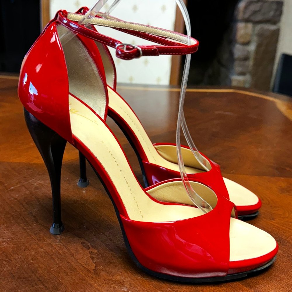 Vintage Giuseppe Zanotti Ankle Strap Sandals EU 40 EUC